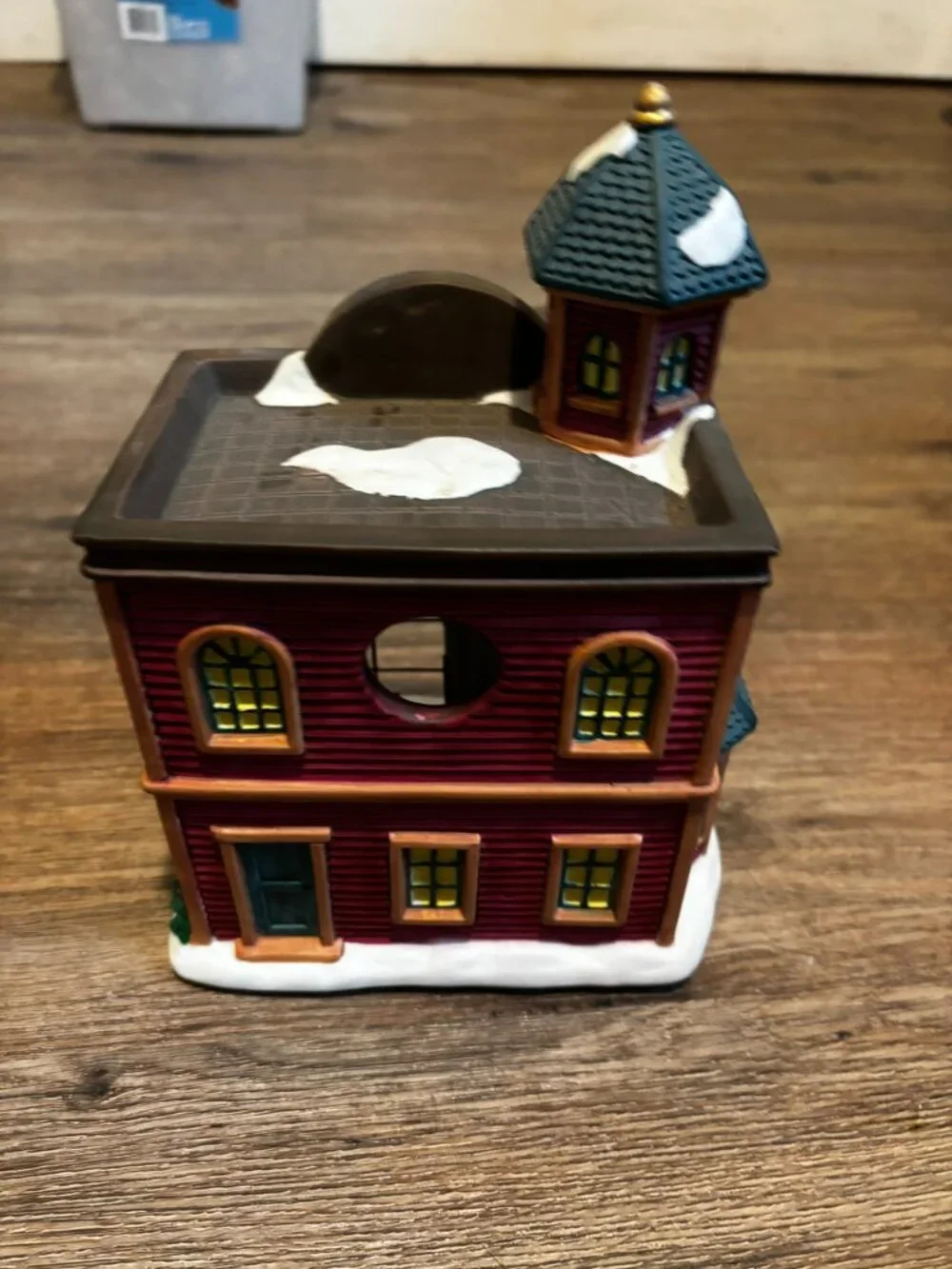 Trim a Home Christmas Village light up house Pickford School